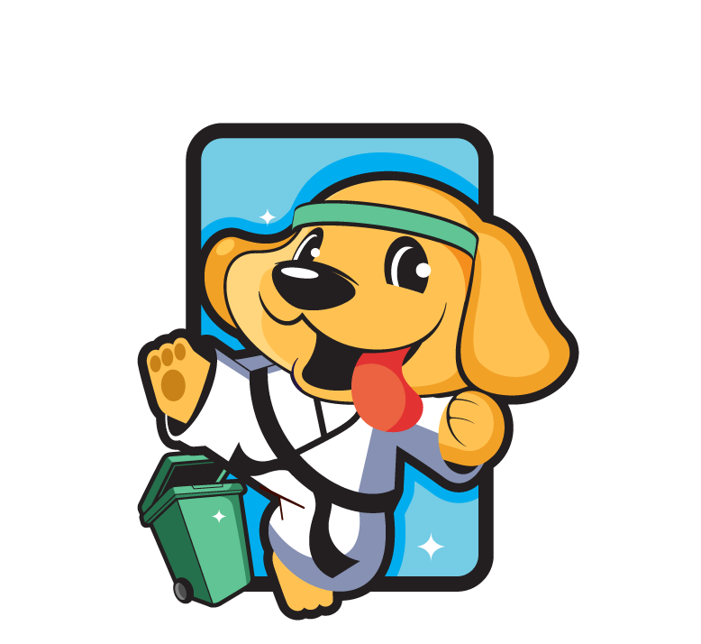 Scoop Poop Sensei Dog